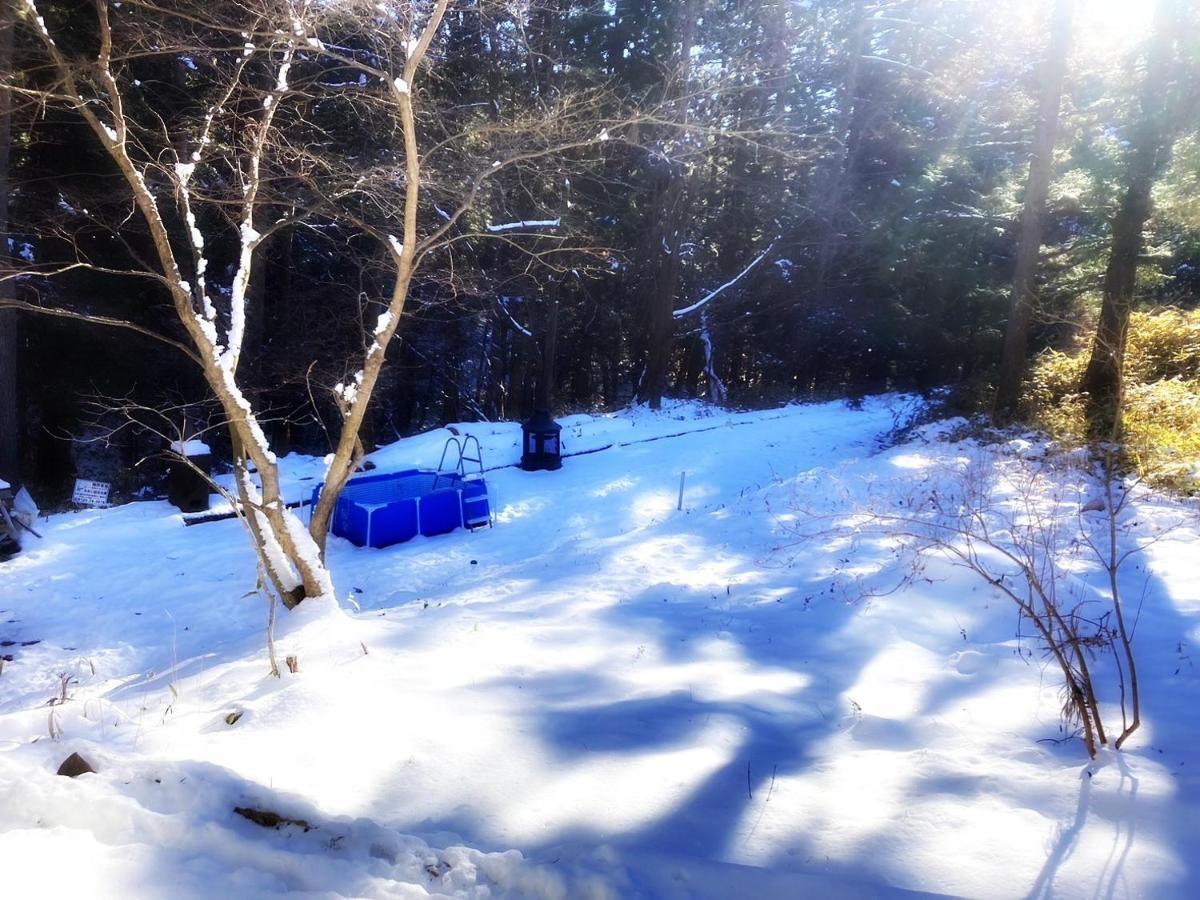 一棟貸切 森のお風呂とアウトドアサウナ 日光雪月花 Nikko Exterior foto